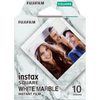 Momentinės fotoplokštelės instax SQUARE WHITE MARBLE (10pl)