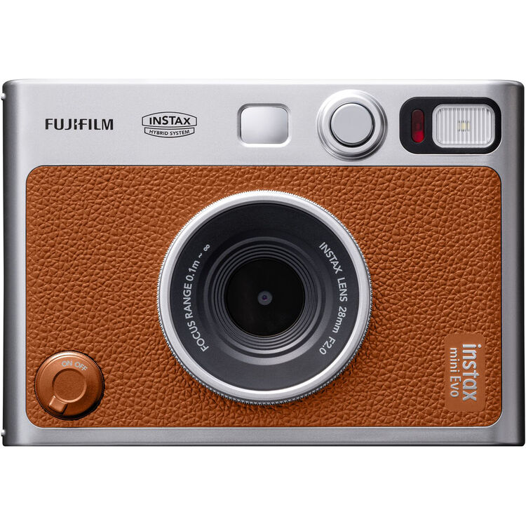 Momentinis fotoaparatas instax mini EVO BROWN (Rudas)