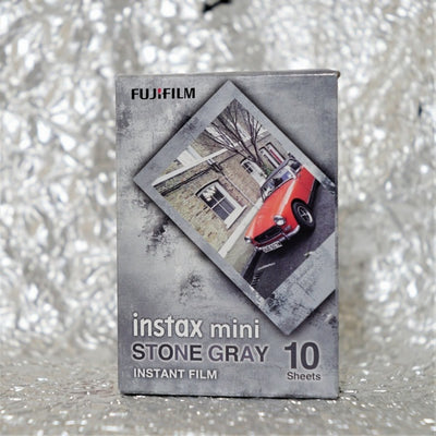 Momentinės fotoplokštelės instax mini STONE GRAY (10pl)(4547410466812)