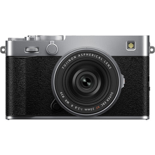 Sisteminis fotoaparatas Fujifilm X-E5 /XF23mmF2.8 R WR Silver (sidabrinis)