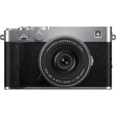 Sisteminis fotoaparatas Fujifilm X-E5 /XF23mmF2.8 R WR Silver (sidabrinis)