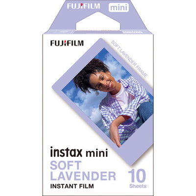Momentinės fotoplokštelės instax mini SOFT LAVENDER (10pl)