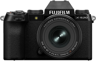 Sisteminis fotoaparatas FUJIFILM X-S20/XF16-50mmF2.8-4.8 R LM WR Black
