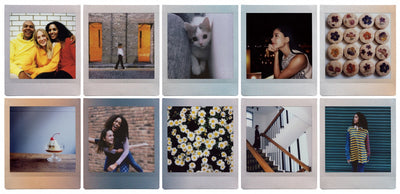 Momentinės fotoplokštelės instax SQUARE SUNSET (10pl)