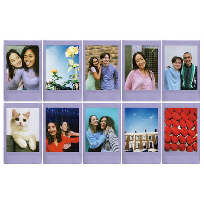 Momentinės fotoplokštelės instax mini SOFT LAVENDER (10pl)