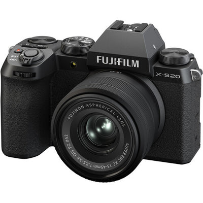 Sisteminis fotoaparatas Fujifilm X-S20 + XC15-45mm Kit WWI Black