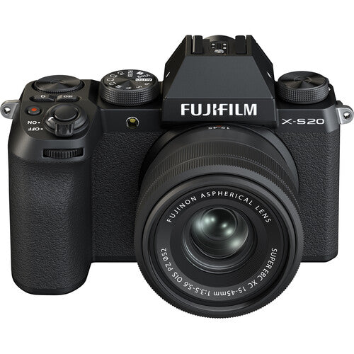 Sisteminis fotoaparatas Fujifilm X-S20 + XC15-45mm Kit WWI Black
