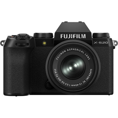 Sisteminis fotoaparatas Fujifilm X-S20 + XC15-45mm Kit WWI Black