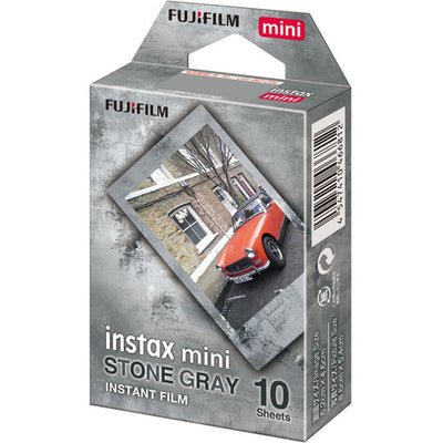 Momentinės fotoplokštelės instax mini STONE GRAY (10pl)(4547410466812)