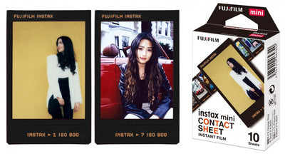 Momentinės fotoplokštelės instax mini Contact Sheet (10pl)(4547410464320)