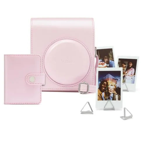 instax mini 13 priedų rinkinys (DĖKLAS, ALBUMAS, RĖMELIAI SU SEGTUKAIS); CANDY PINK