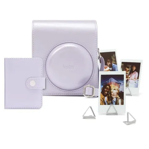 instax mini 13 priedų rinkinys (DĖKLAS, ALBUMAS, RĖMELIAI SU SEGTUKAIS); DREAMY PURPLE