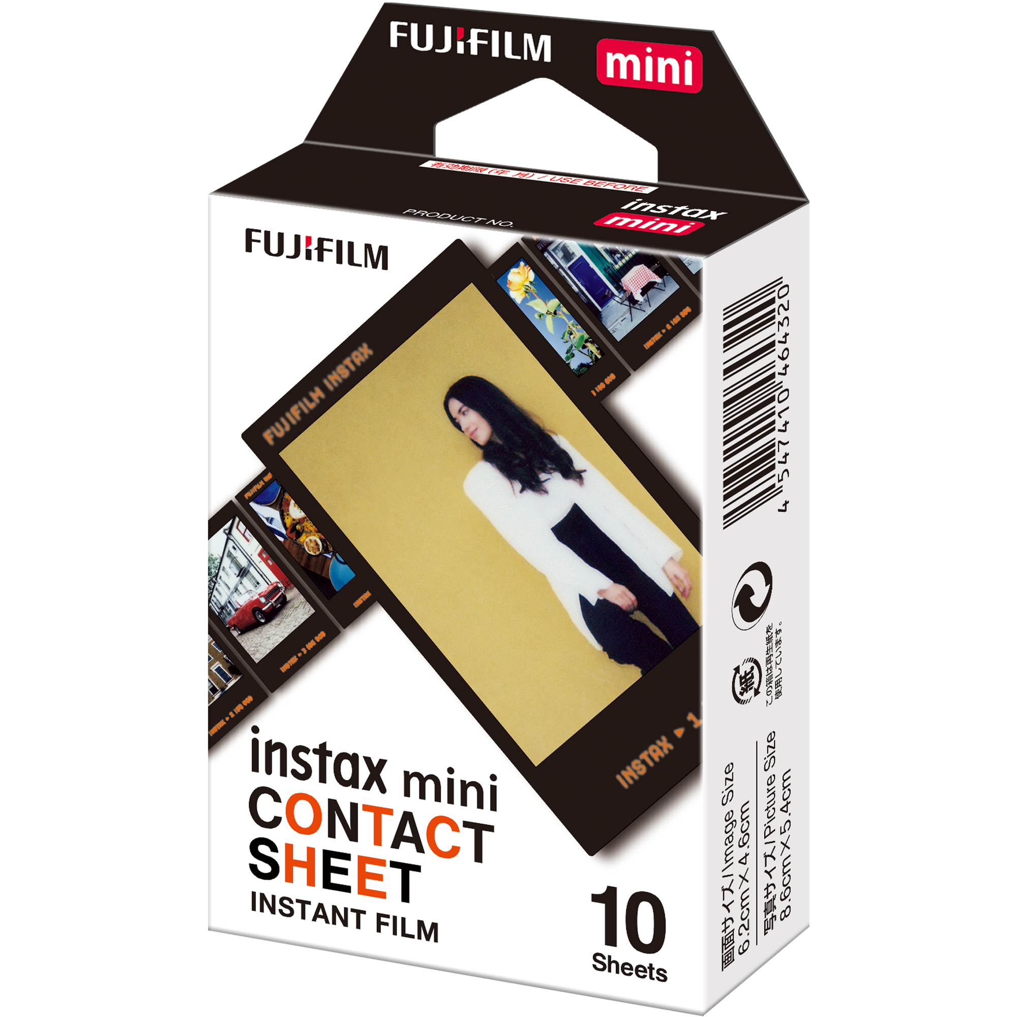 Momentinės fotoplokštelės instax mini CONTACT SHEET (10pl)