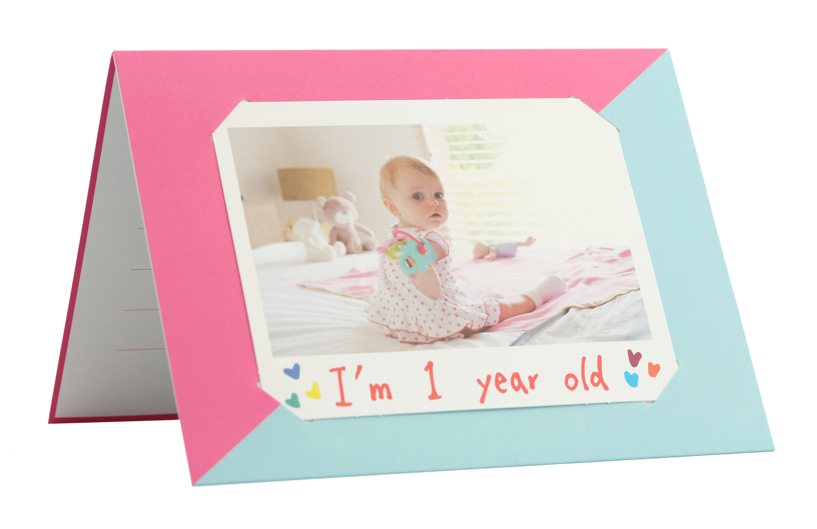 Atvirlaiškis instax WIDE šv. mėlynas/rožinis