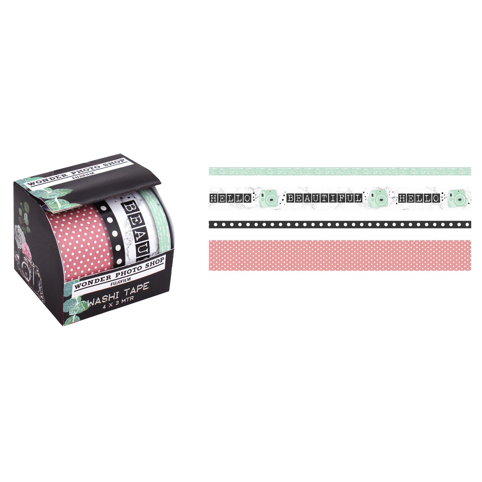 Lipni dekoravimo juosta VINTAGE (4 vnt x 3 m)