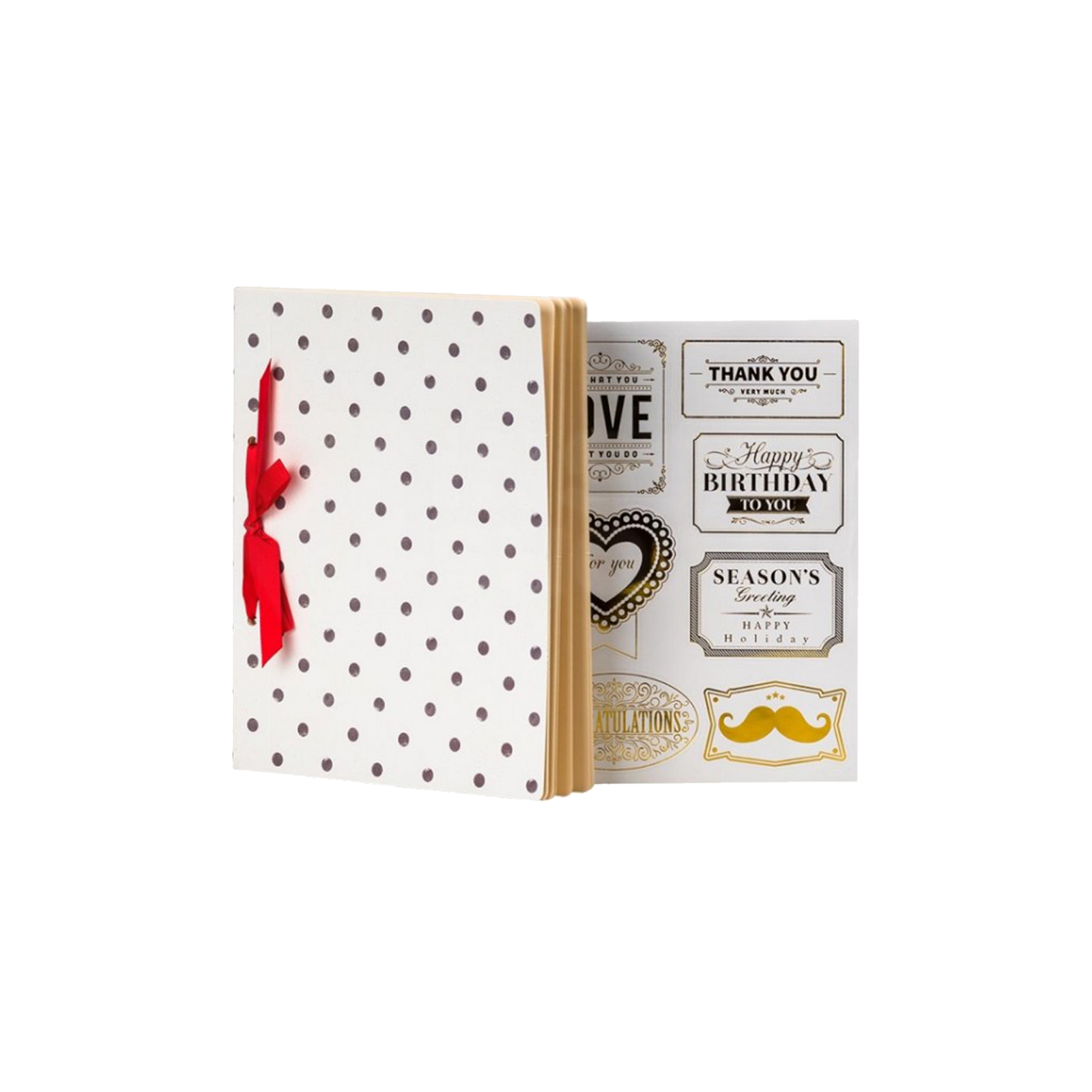 Albumas instax Scrapbook "Blue Dots" 20x20, 16 lapų