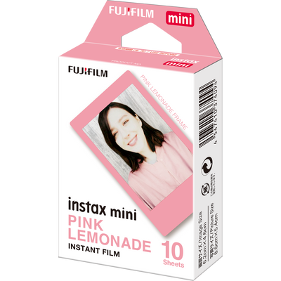 Momentinės fotoplokštelės instax mini PINK LEMONADE (10pl)