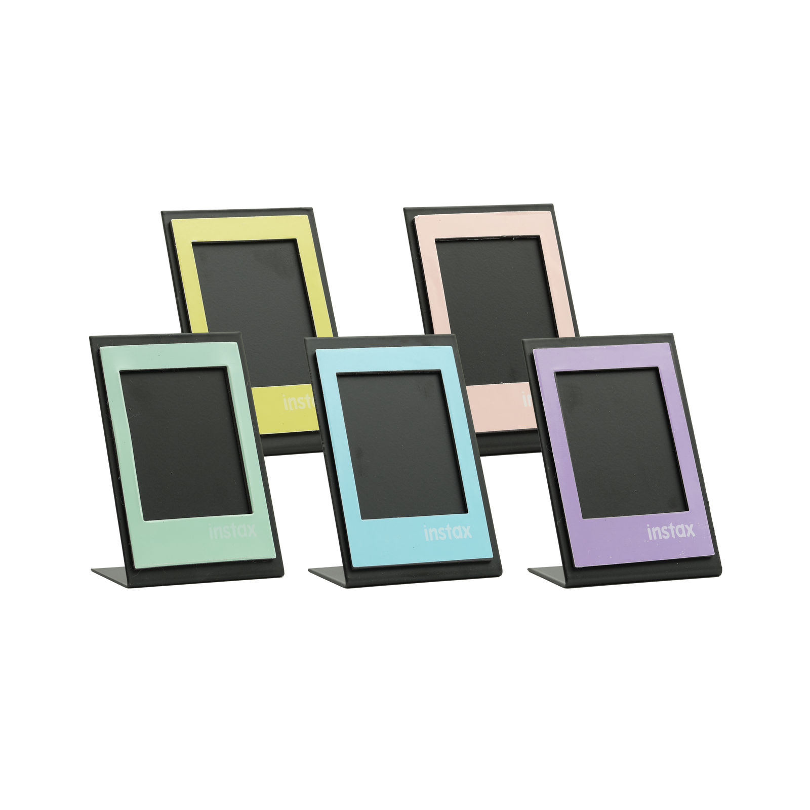 instax nuotraukos stovelis su magnetiniu rėmeliu, įv. spalvų